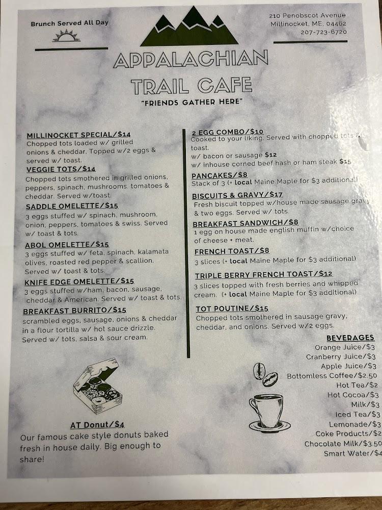The Appalachian Trail Cafe Menu image 3