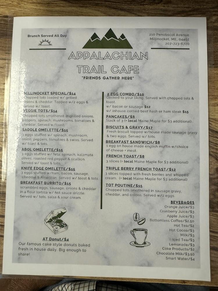 The Appalachian Trail Cafe Menu image 4